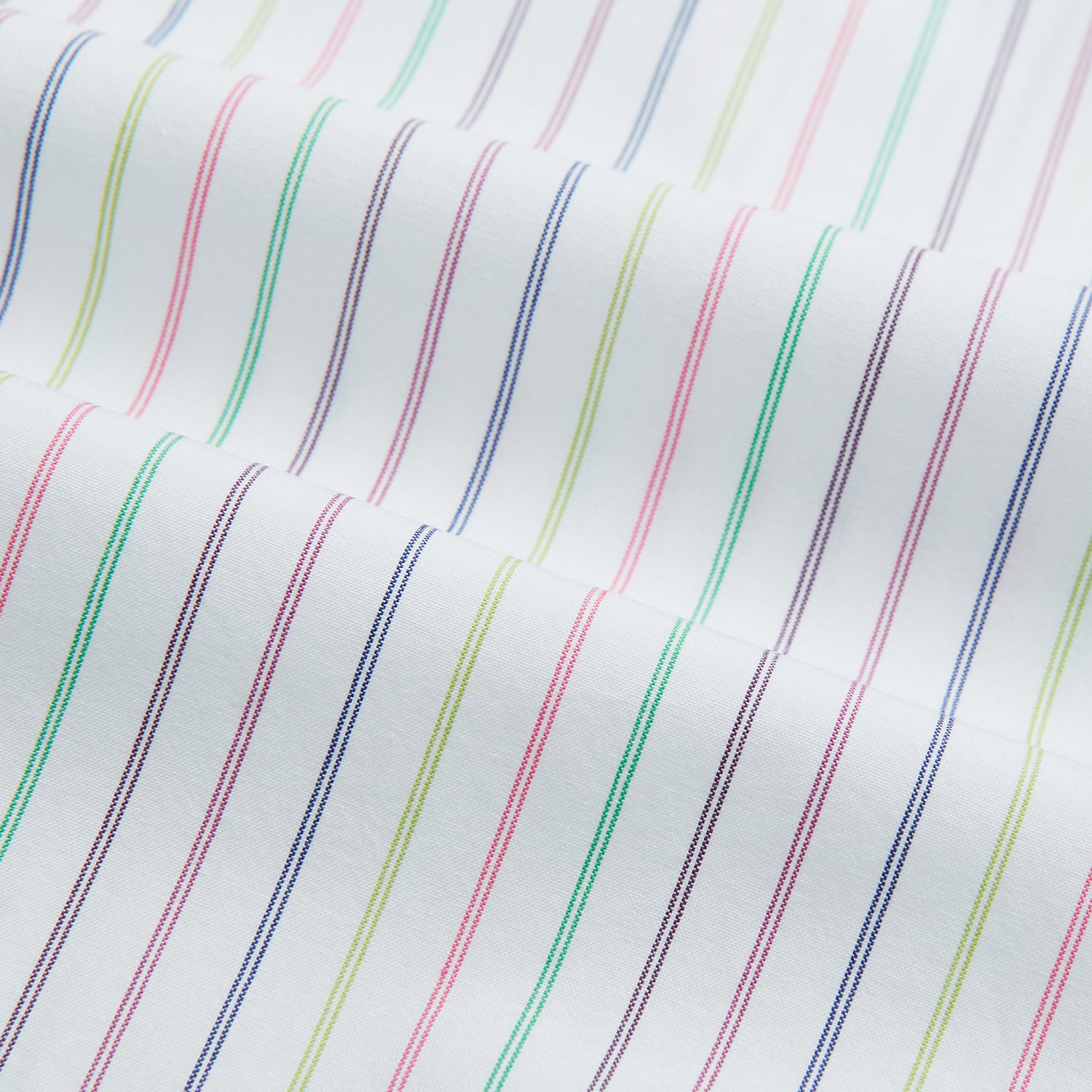 View 6 of product Multicoloured Double Pinstripe Mayfair Shirt