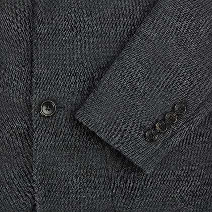Graphite Knitted Oxford Blazer Image 3