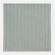 Melon Green Halo Stripe Hand-Rolled Handkerchief