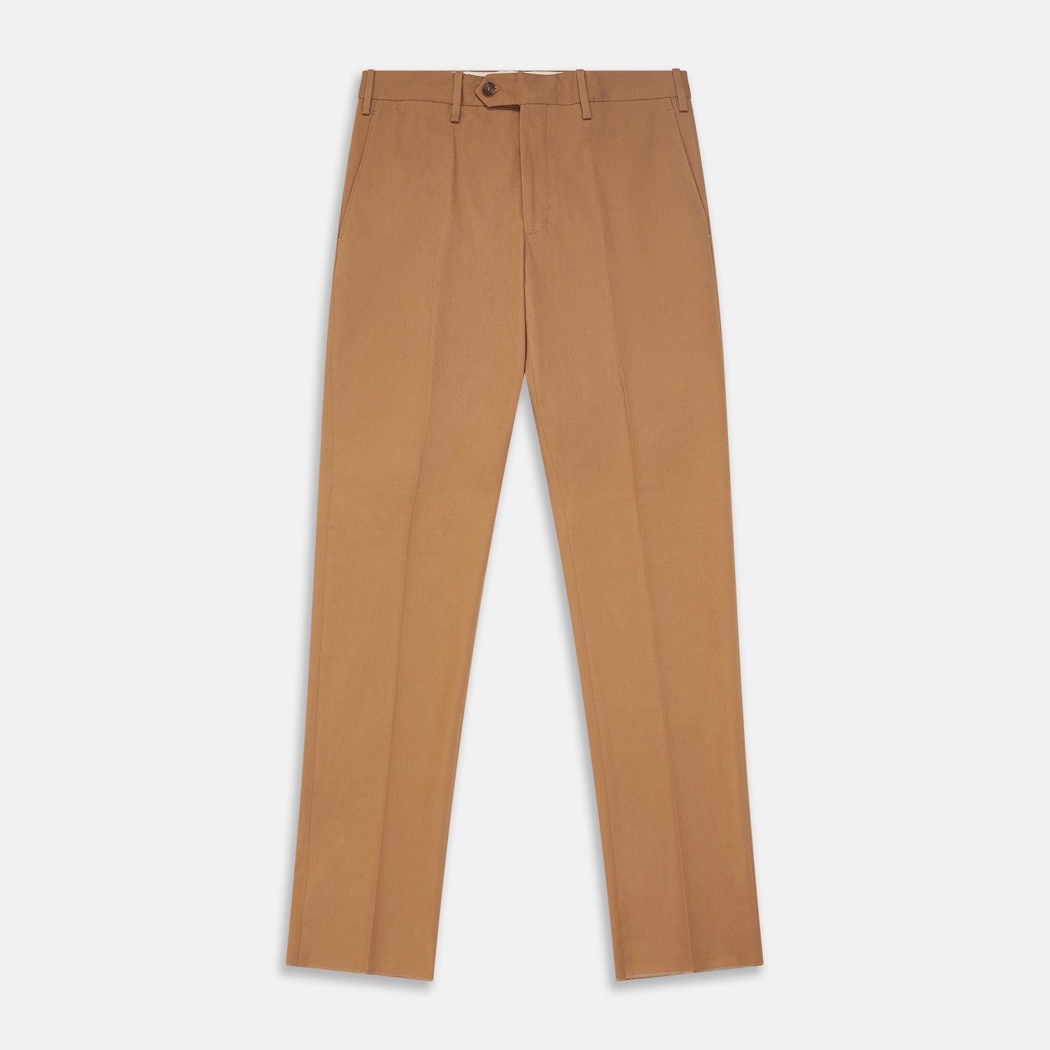 View 1 of product Camel Front Pleated Manson Trouser
