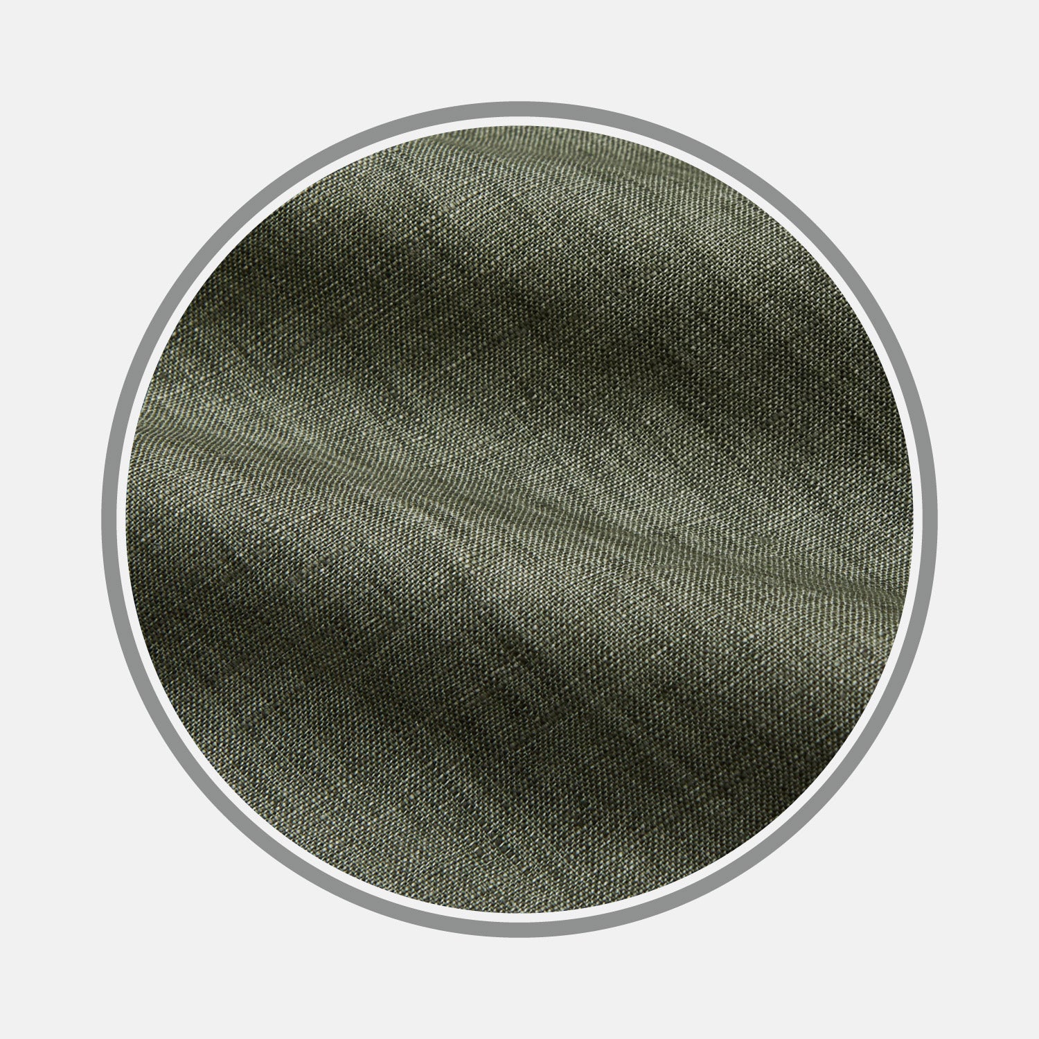 View 1 of product Sage Green Plain Linen Fabric