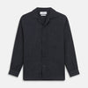 View 1 of product Navy Tailored Pinstriped Shirt Jacket