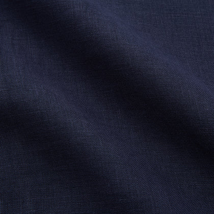 Navy Hemp Holiday Fit Winnington Shirt Image 3