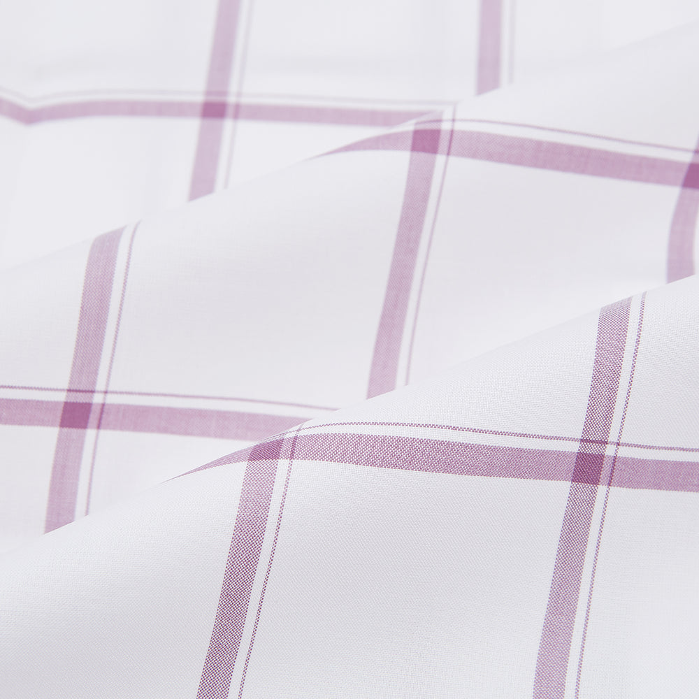 Antique Pink Grid Check Mayfair Shirt