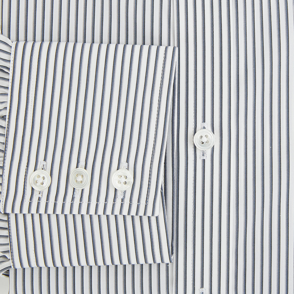 Grey Multi Stripe Mayfair Shirt