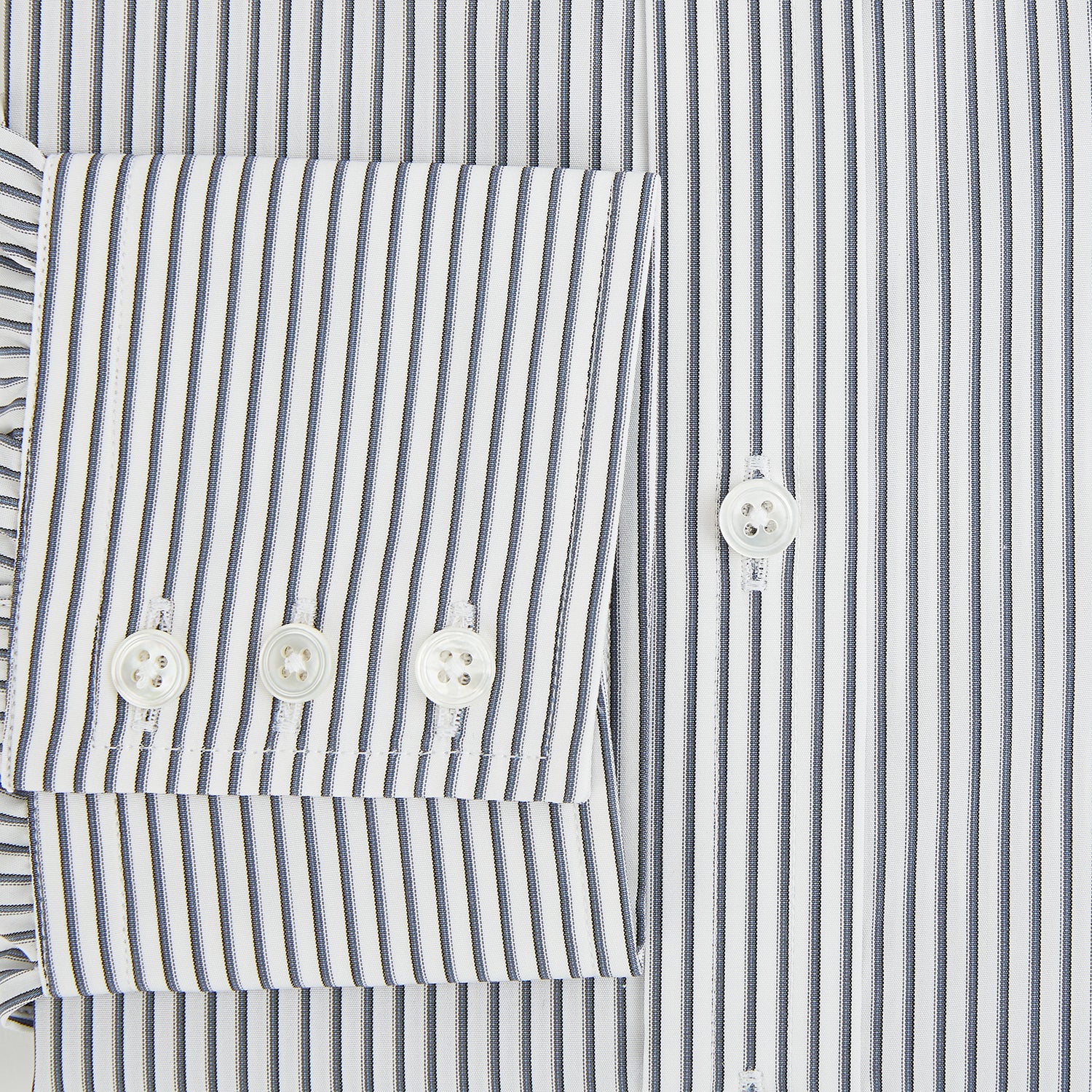 View 4 of product Grey Multi Stripe Mayfair Shirt