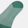 View 3 of product Melon Green/White Thin Striped Long Socks