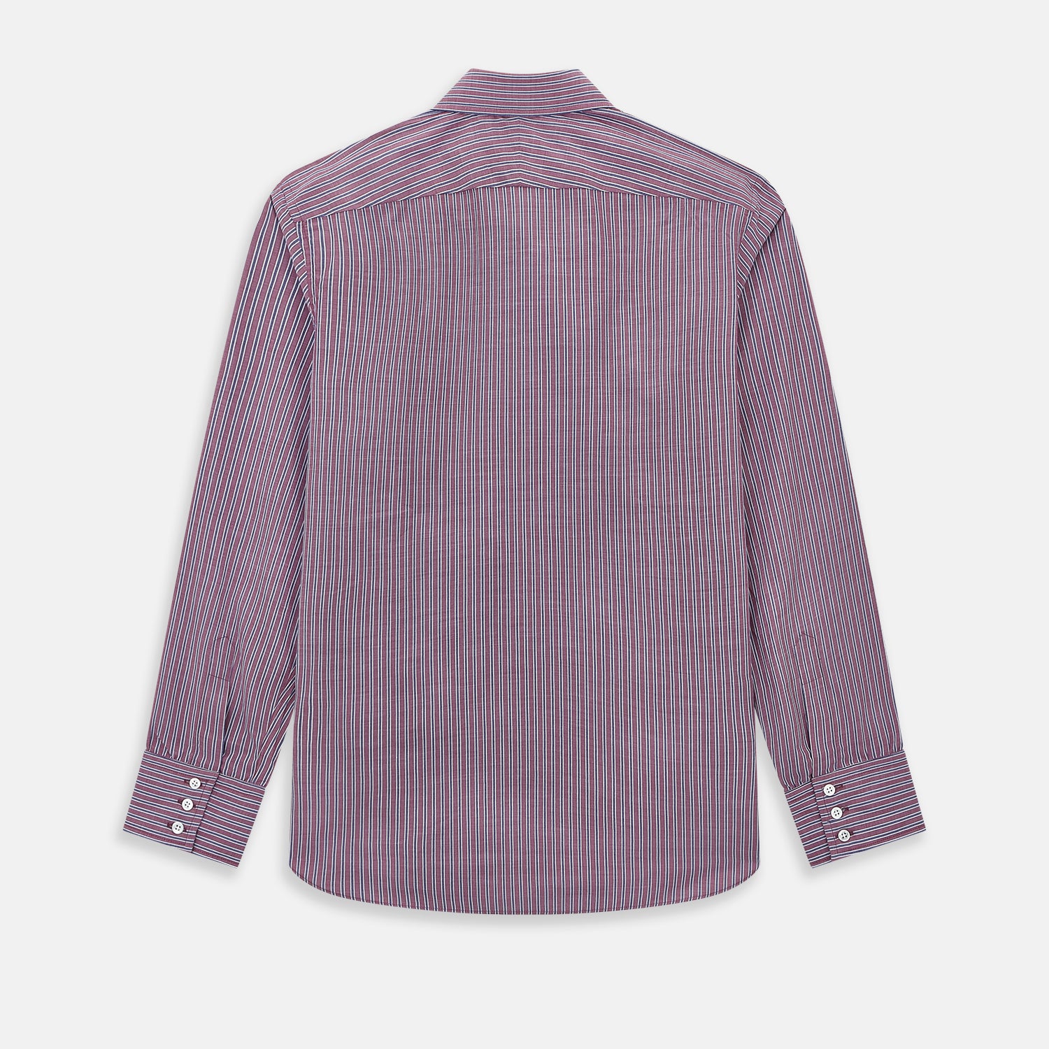 Image 3 of product Wine Ticking Stripe Westminster Shirt