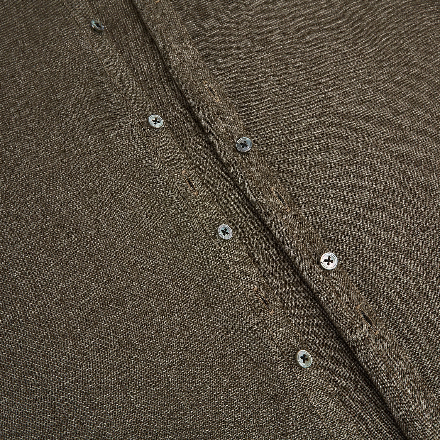 View 7 of product Olive Linen Windsor Shirt