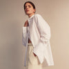 View 3 of product White Cotton Marlene Shirt