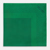 View 3 of product Green Dot Silk Pocket Square
