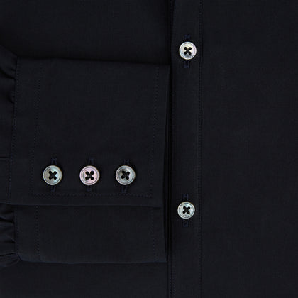 DARK NAVY WINDSOR SHIRT Image 3