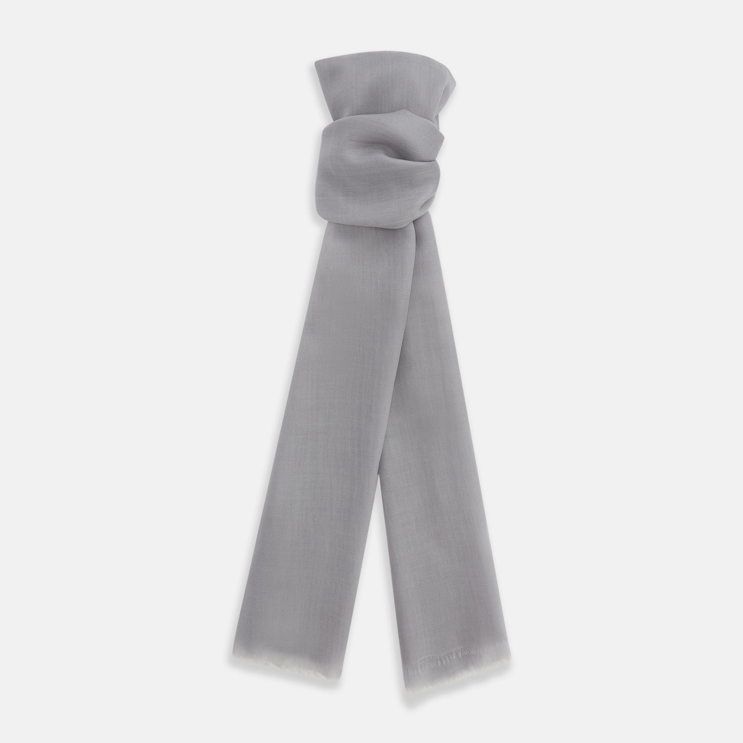 View 1 of product Grey Cashmere Scarf