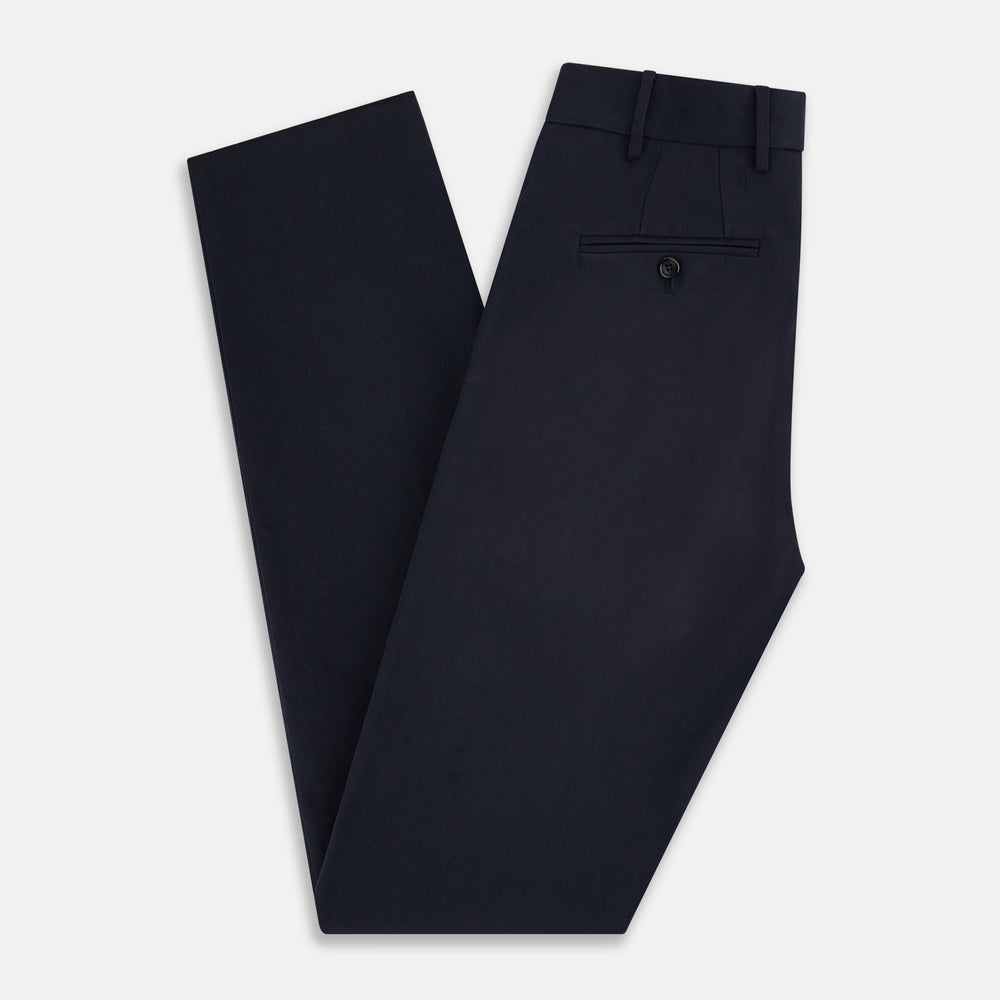 Navy Henry B Trousers