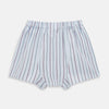 View 2 of product Pale Blue And Pink Multi Stripe Godfrey Boxer Shorts