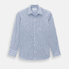 View 1 of product Blue and Navy Multi Check Piccadilly Shirt