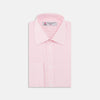 View 1 of product Pink End-on-End Shirt with T&A Collar and Double Cuffs