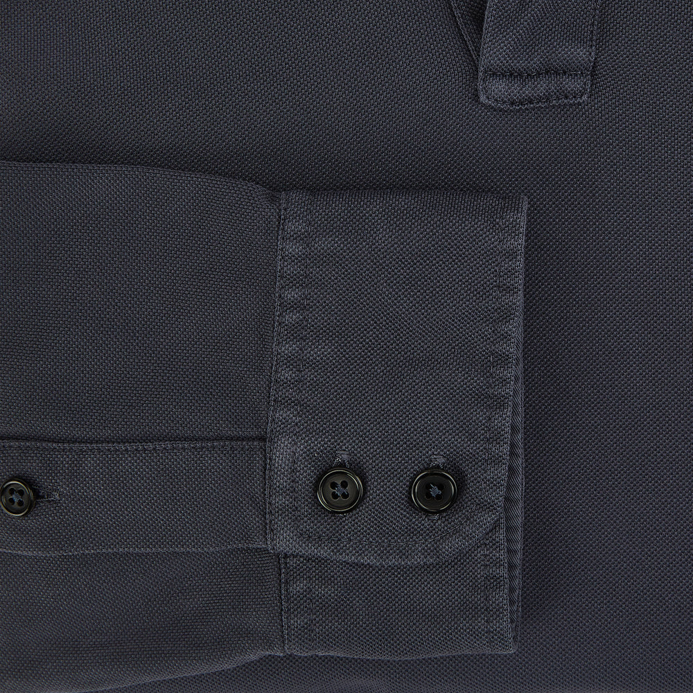 Charcoal Rugby Polo Shirt