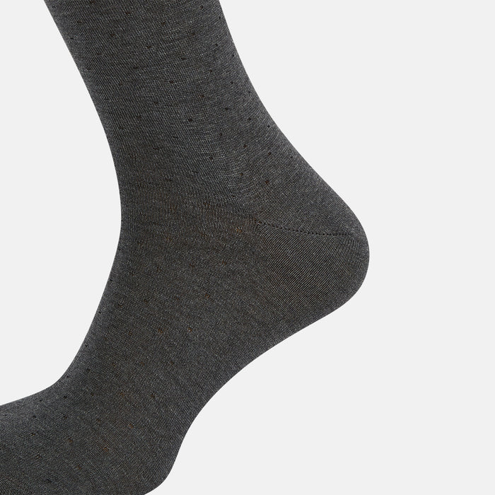Steel/midnight Polka Dot Long Socks Image 3