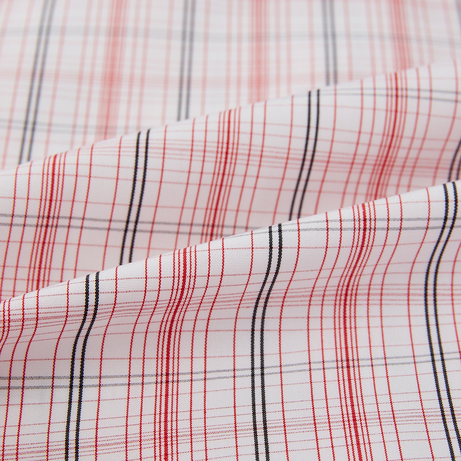 Red Multi Check Mayfair Shirt