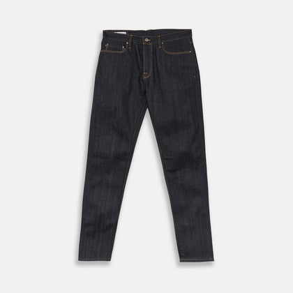 Indigo Japanese Selvedge Denim Jeans Image 3