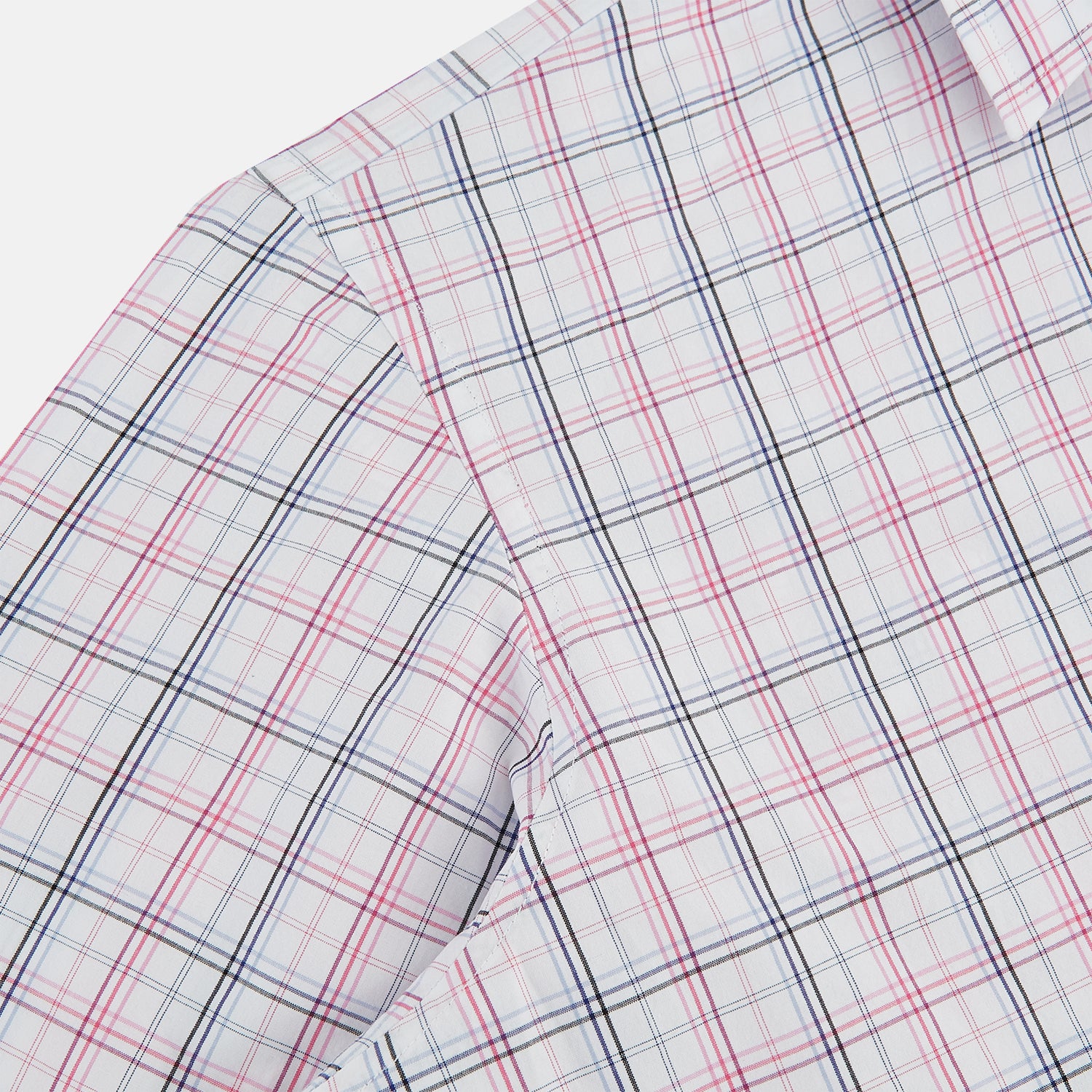 View 6 of product Purple and Blue Multi Check Westminster Shirt