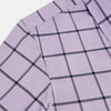View 6 of product Lilac Grid Check Windsor Shirt