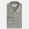 View 5 of product Flint Grey Linen Westminster Shirt