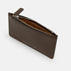 View 2 of product Dark Chocolate Leather Zip Wallet