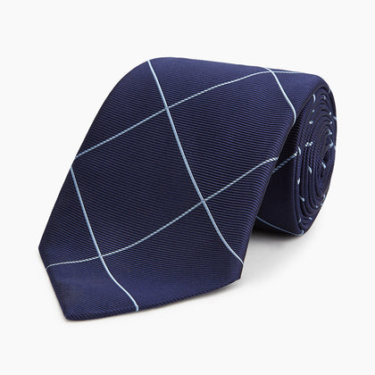 WINDOW PANE NAVY RIVER TIE Image 4