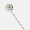 View 2 of product Sterling Silver White Tie Pin