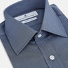 View 2 of product Mid Blue Red Stripe Regular Fit Mayfair Shirt