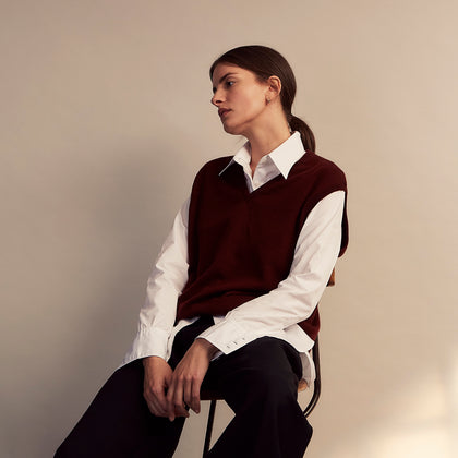 White Cotton Tailored Bianca Shirt Image 9