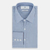 View 5 of product Steel Blue Ticking Stripe Westminster Shirt