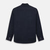 View 3 of product Navy Linen Windsor Shirt