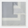 View 1 of product Cream Dot Silk Pocket Square