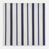 View 1 of product Navy Double Stripe Hand-Rolled Handkerchief
