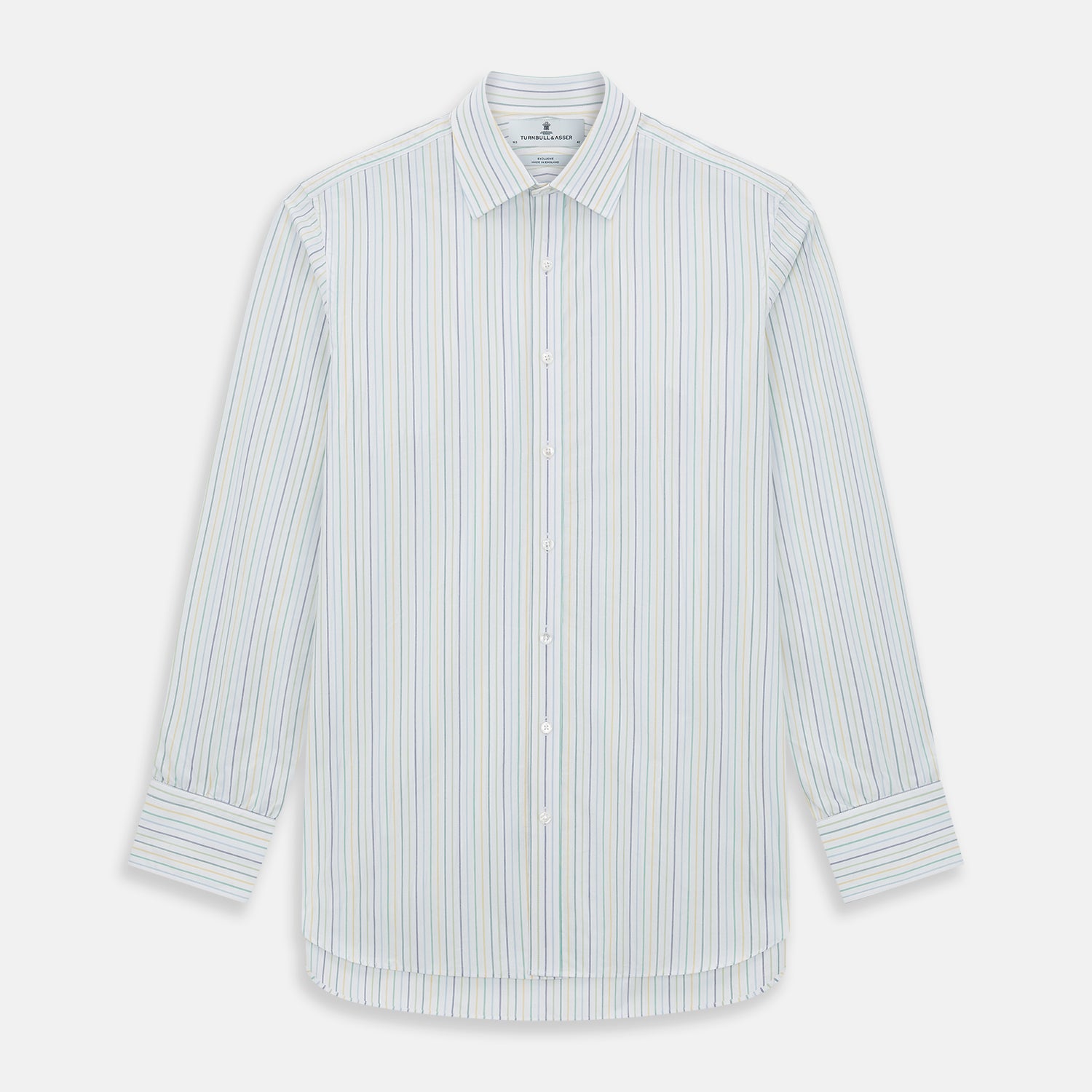 View 1 of product Multi Tone Double Pinstripe Mayfair Shirt