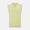 View 1 of product Melon Green V-neck Cashmere Vest
