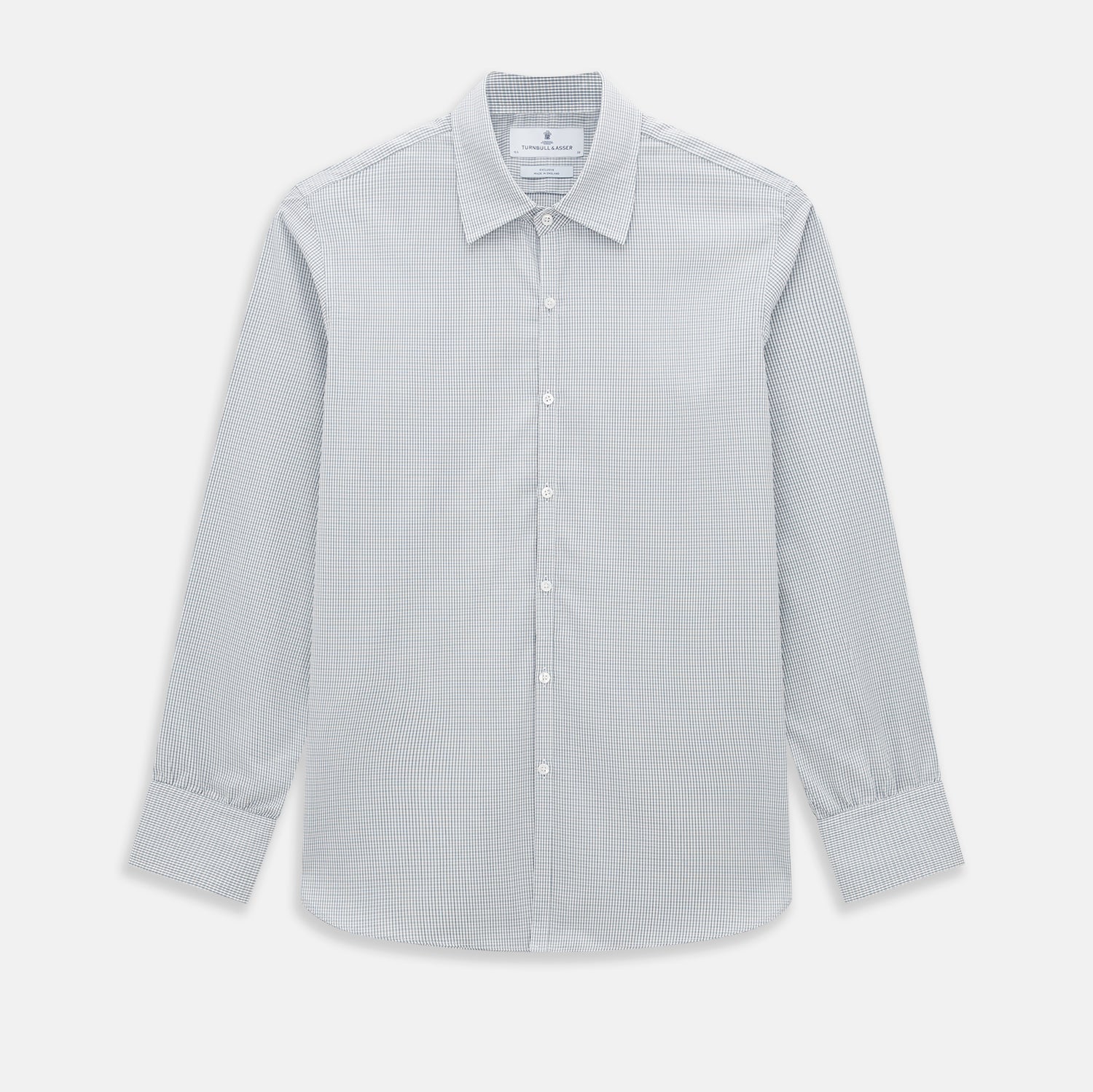 View 1 of product Forest Green Micro Tattersall Westminster Shirt