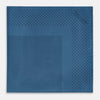 View 3 of product Blue Dot Silk Pocket Square