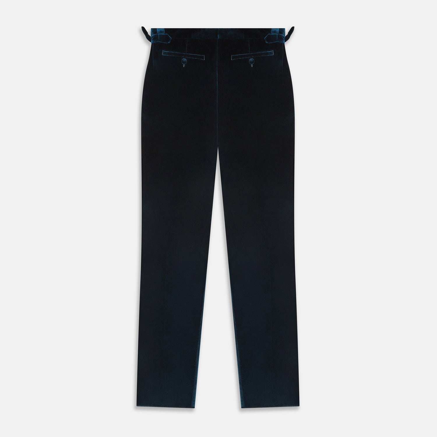 View 4 of product Teal Velvet Jonathan Trousers