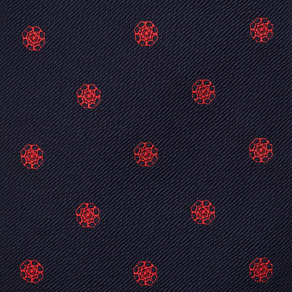 EMBLEM SPOT NAVY TULIP TIE Image 2