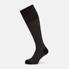 View 1 of product Charcoal Melange Houndstooth Long Socks