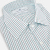 View 2 of product Forest Melange and Red Overlay Grid Check Westminster Shirt