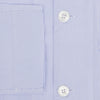 View 4 of product Pale Blue Hairline Stripe Pyjama Shirt