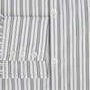 View 4 of product NAVY AND LIGHT BLUE MULTI TRACK STRIPE WESTMINSTER SHIRT