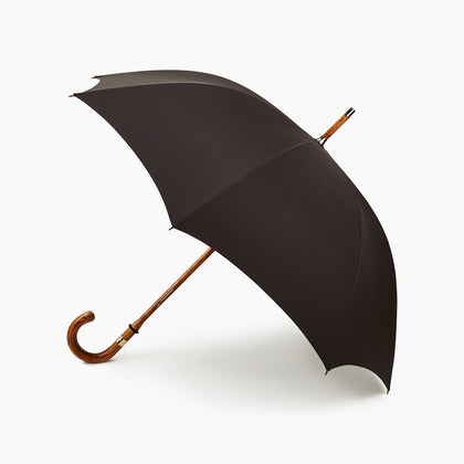 Black Telescopic Umbrella Image 2