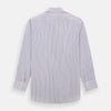 View 3 of product Purple Ticking Stripe Mayfair Shirt