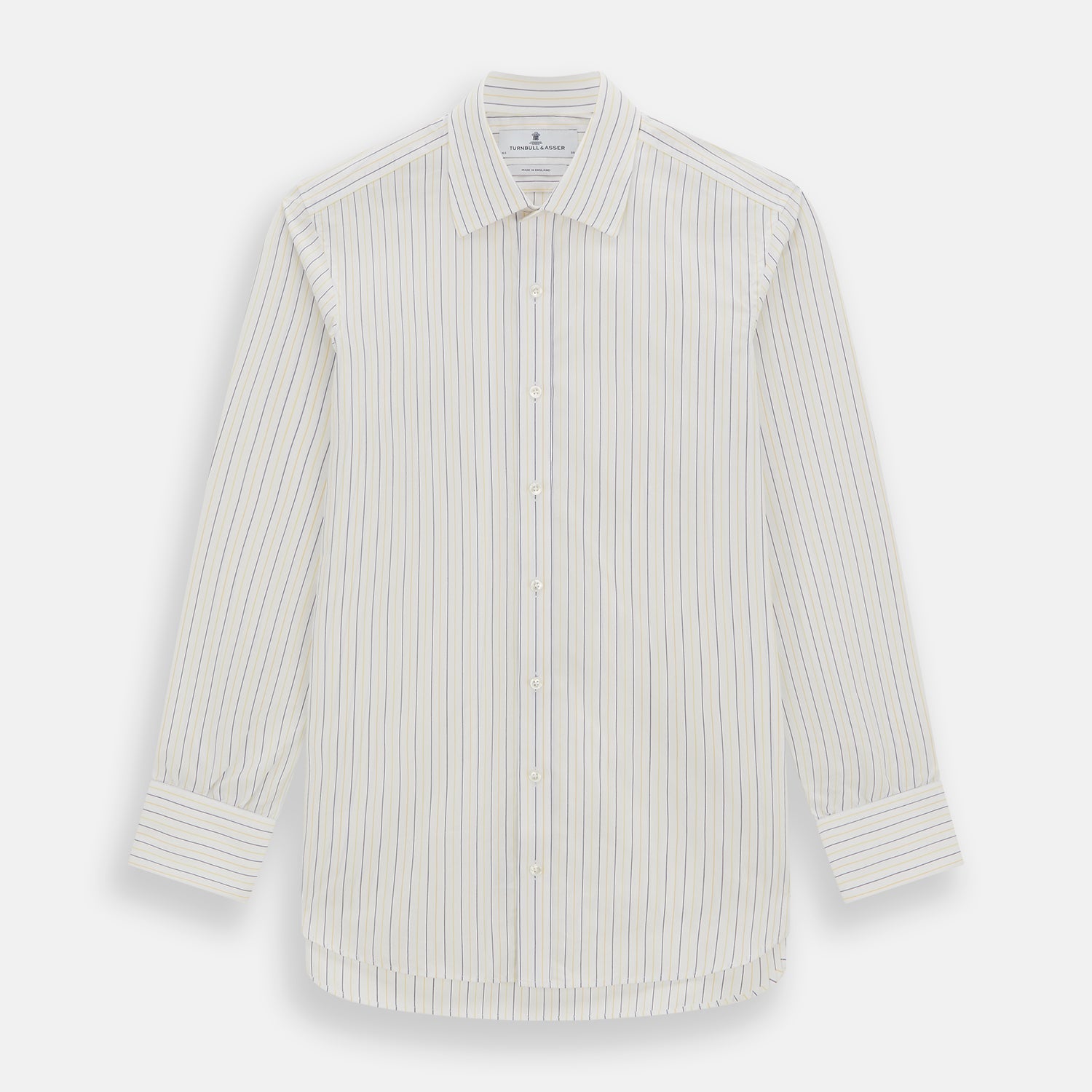 View 1 of product Yellow Double Pinstripe Mayfair Shirt